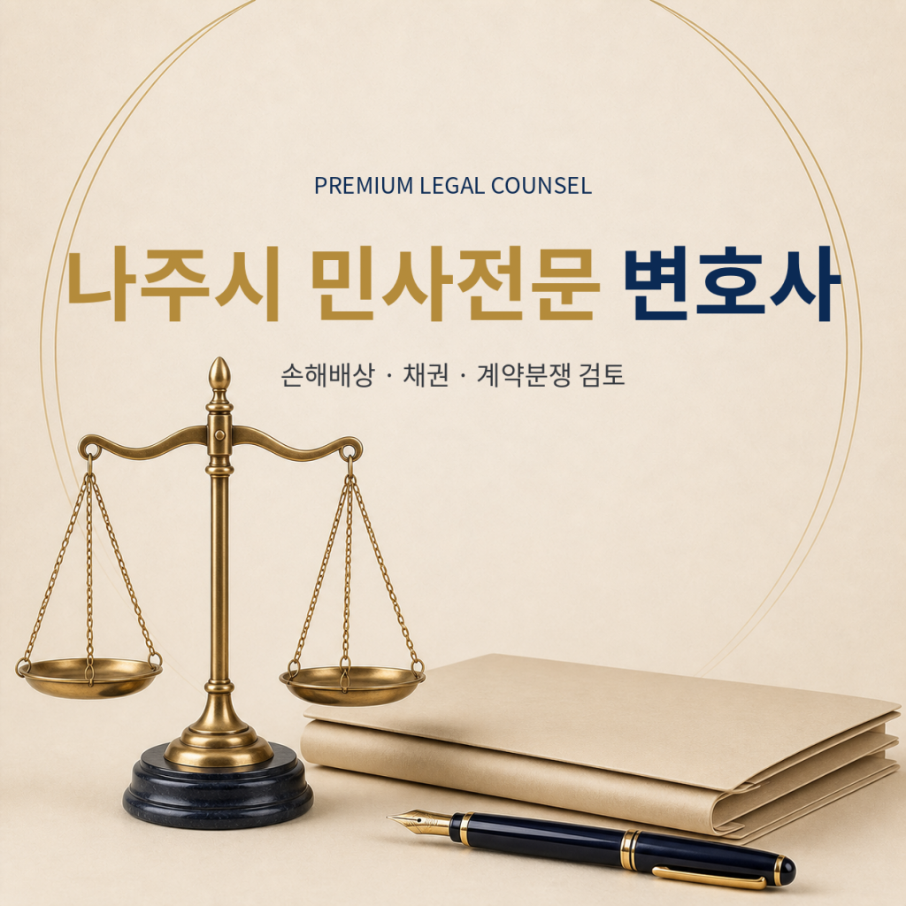 나주시 민사전문 변호사